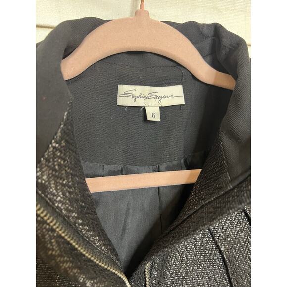 Stunning Sophia Eugene Jacket Size 6 Beautiful Detailing! - Picture 3 of 4